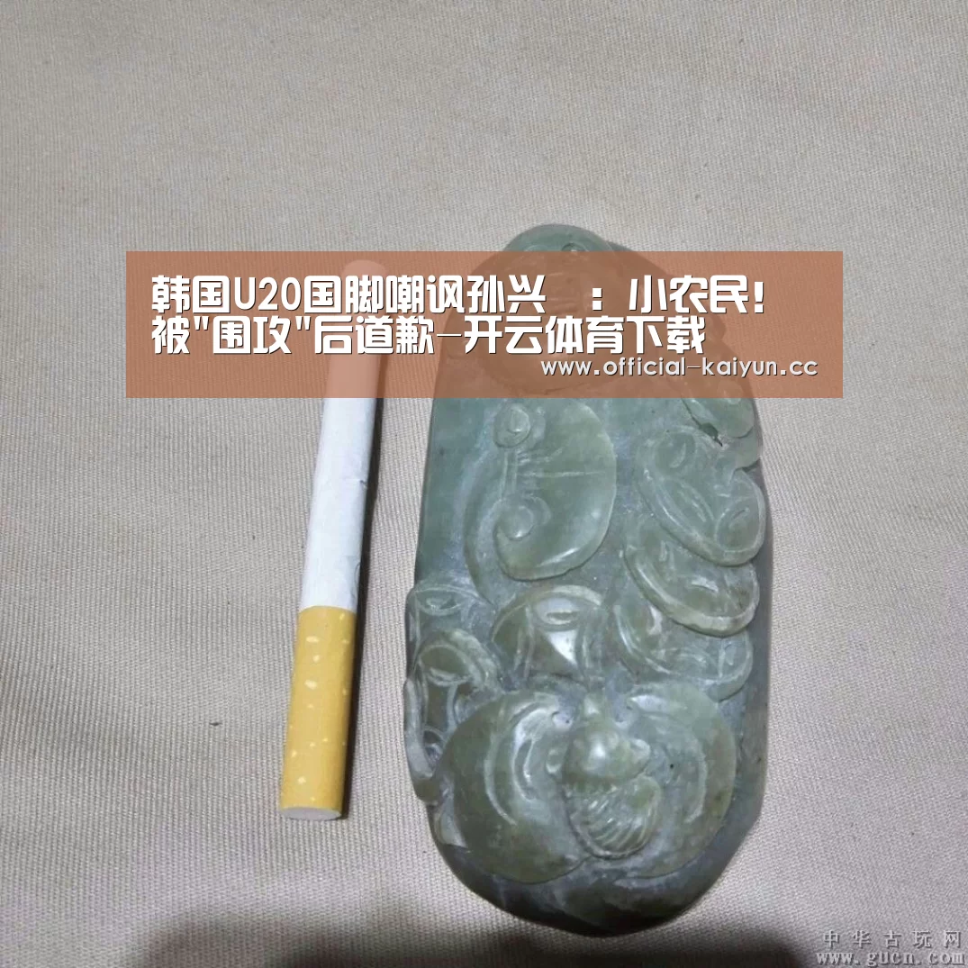 韩国U20国脚嘲讽孙兴慜:小农民!被围攻后道歉-开云体育下载(图2) 开云体育下载